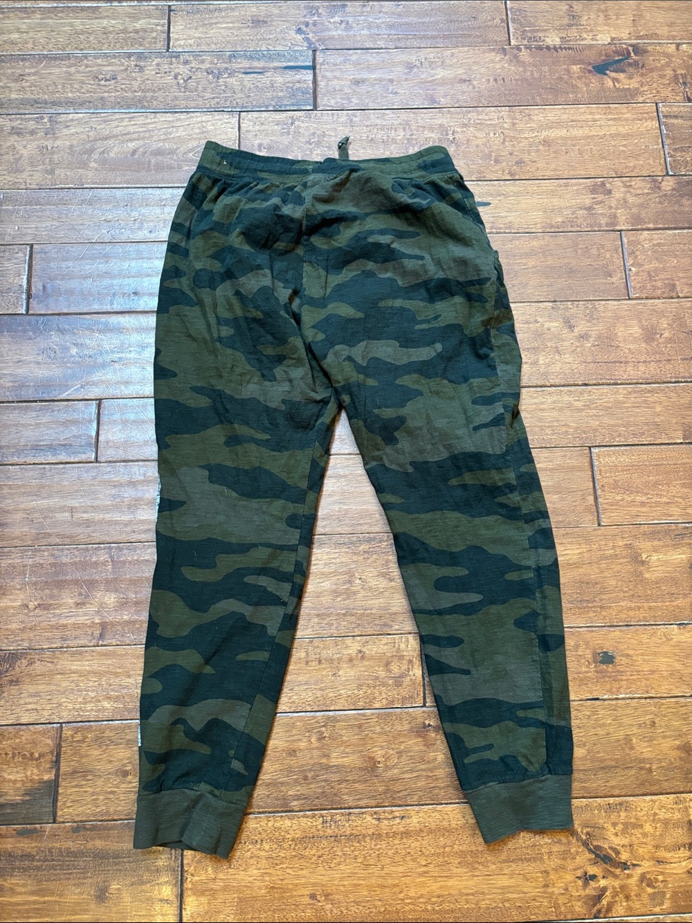 Victoria's Secret PINK green camo skinny jogger sweatpants M - Picture 5 of 5
